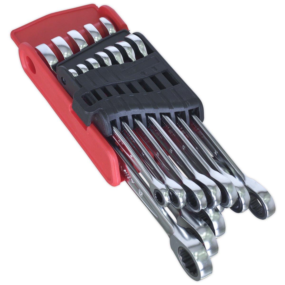 Ratchet Combination Spanner Set 12pc - Metric
