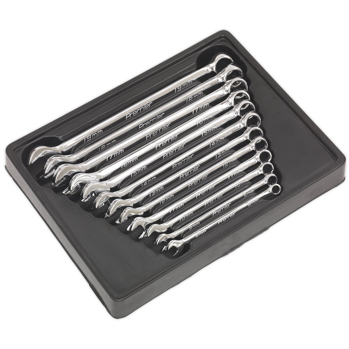 Combination Spanner Set 12pc Lock-On™ 6pt - Metric