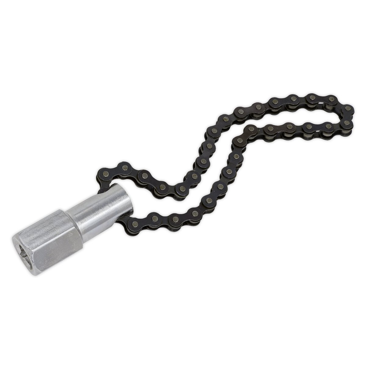 Oil Filter Chain Wrench 135mm Capacity 1/2"Sq Drive