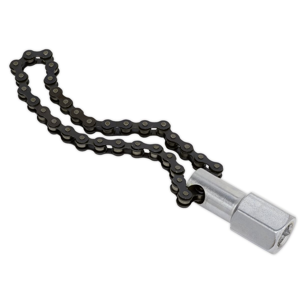 Oil Filter Chain Wrench 135mm Capacity 1/2"Sq Drive