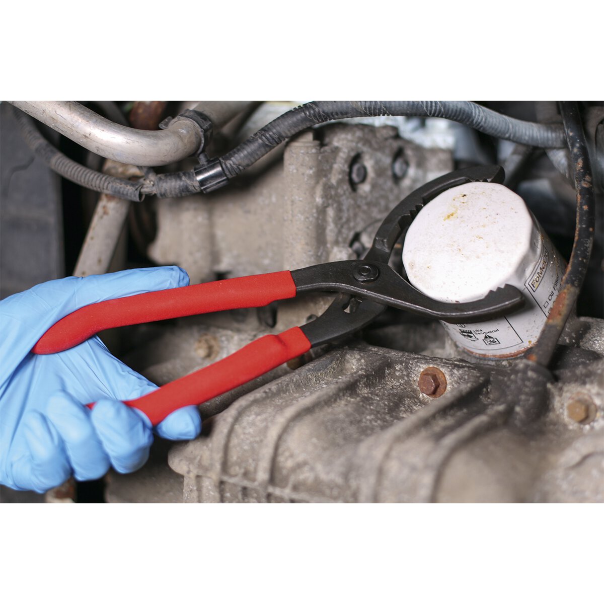 Oil Filter Pliers Forged Ø54-89mm Capacity