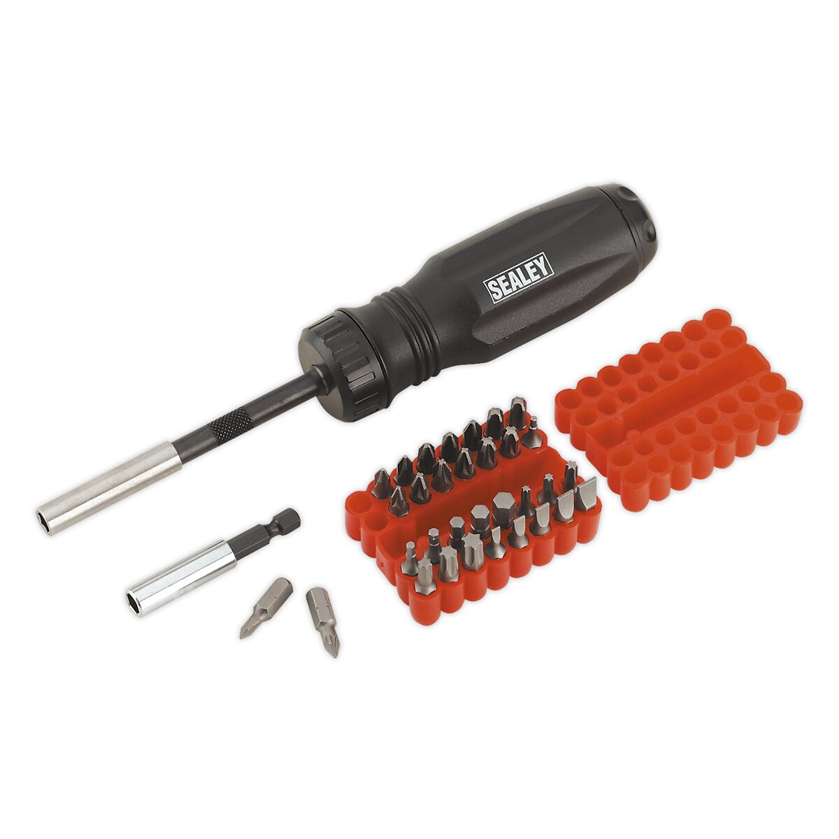 Gearless Ratchet Screwdriver Set 34pc