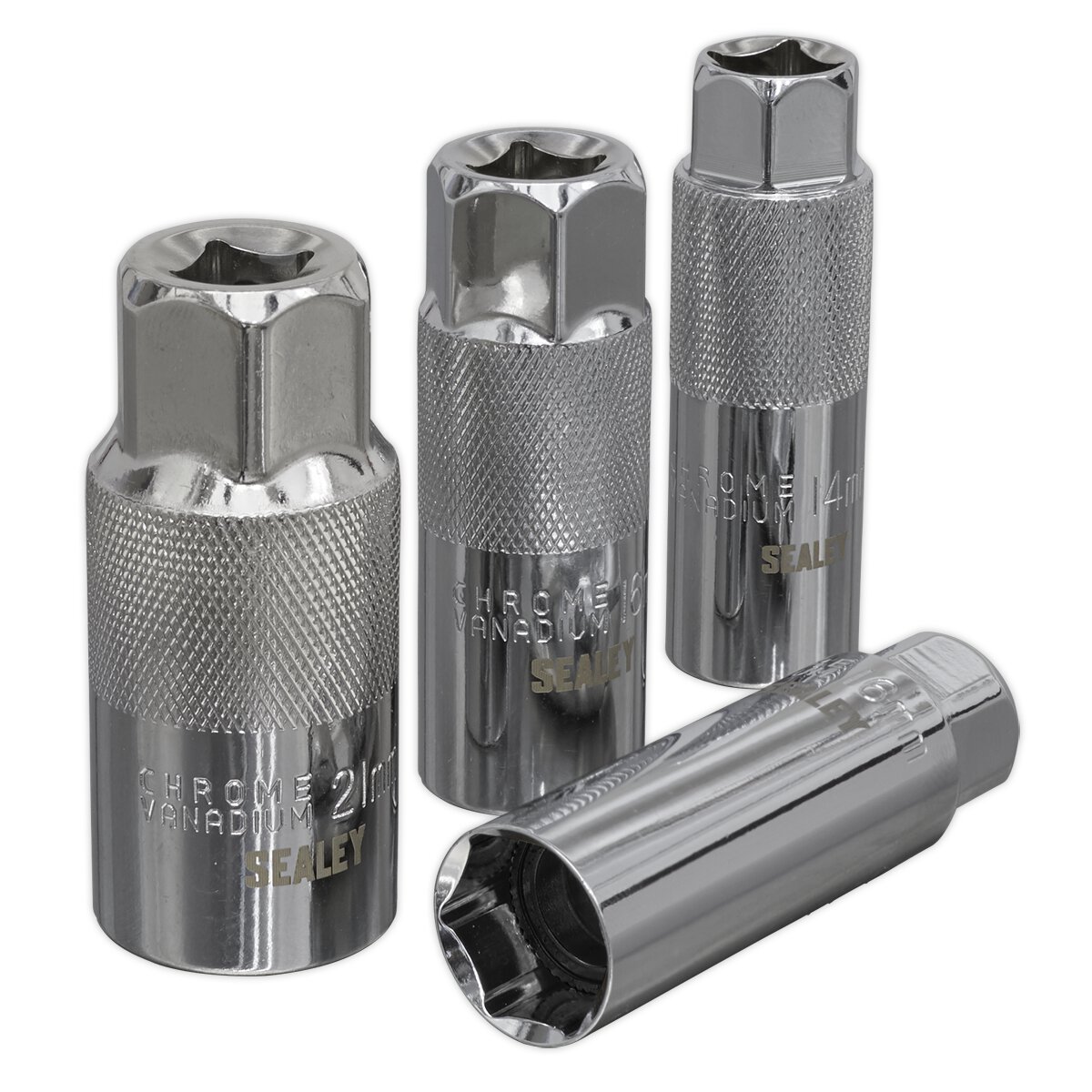 Spark Plug Socket Set 4pc 3/8"Sq Drive