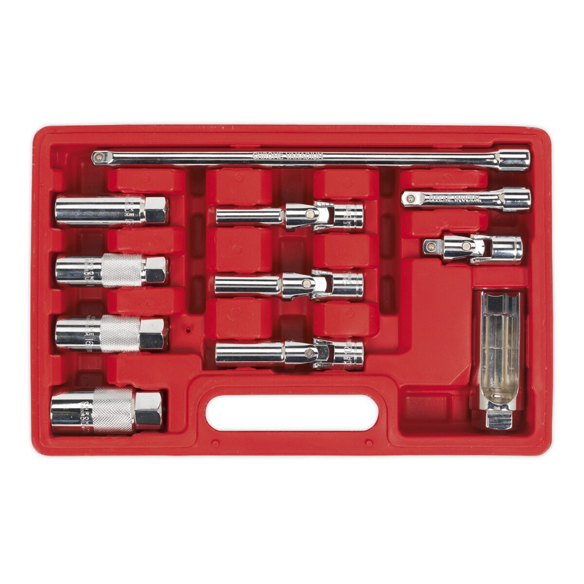 Master Service Set 11pc Spark/Glow Plug & Oxygen Sensor 3/8"Sq Drive Building Materials Online