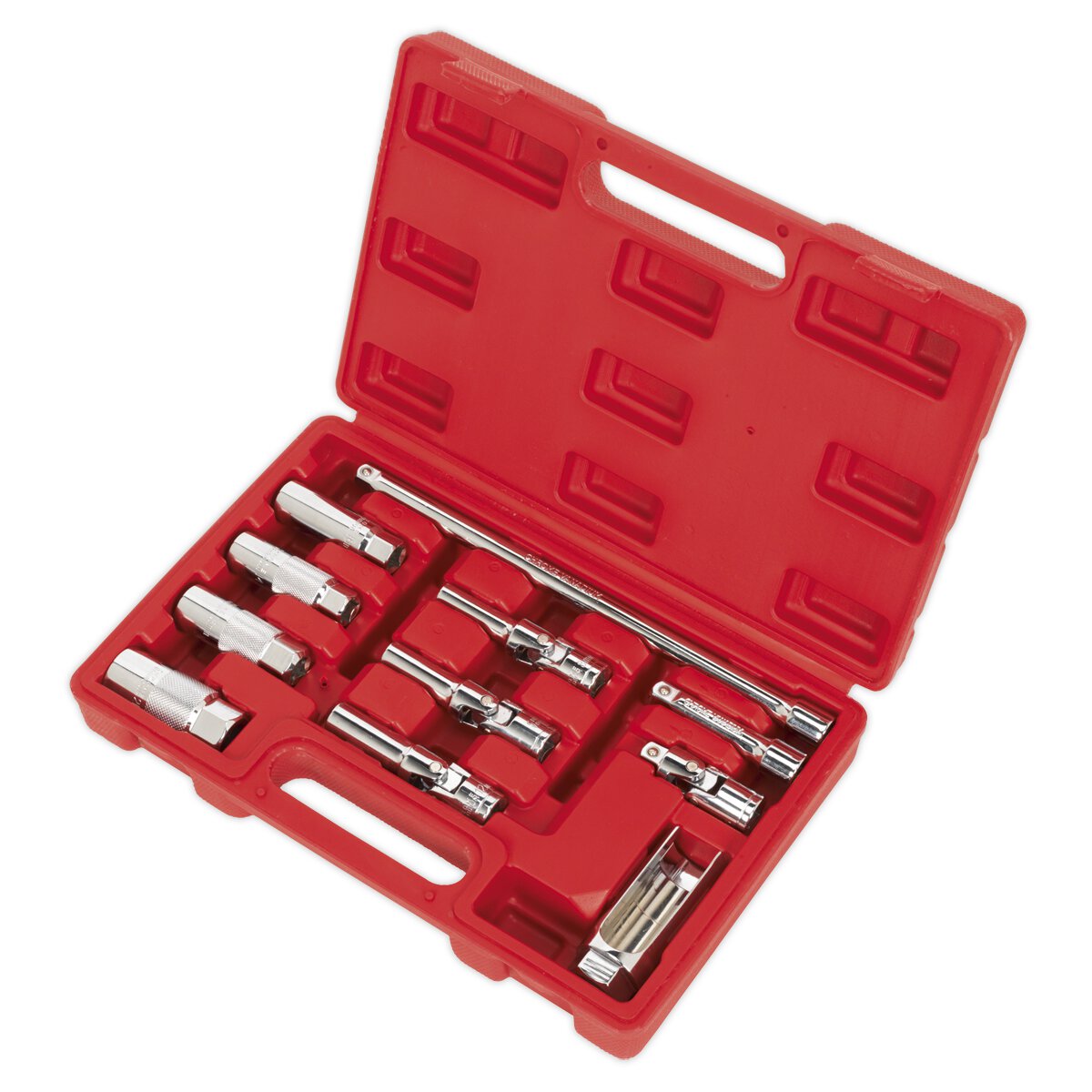 Master Service Set 11pc Spark/Glow Plug & Oxygen Sensor 3/8"Sq Drive Building Materials Online