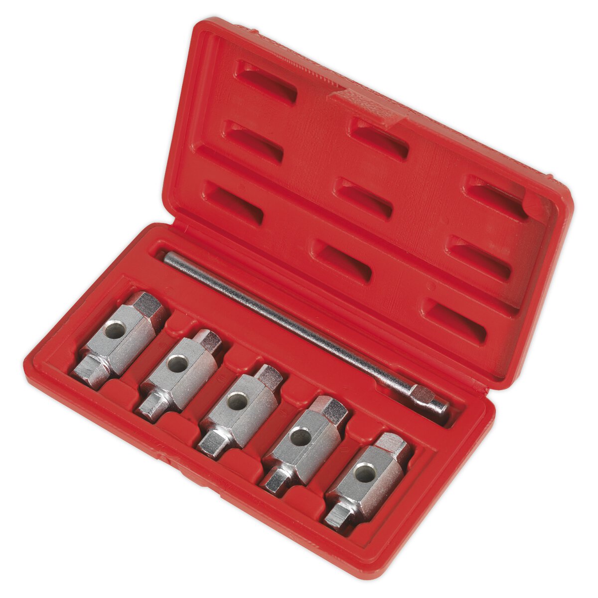Drain Key Set 6pc Double End