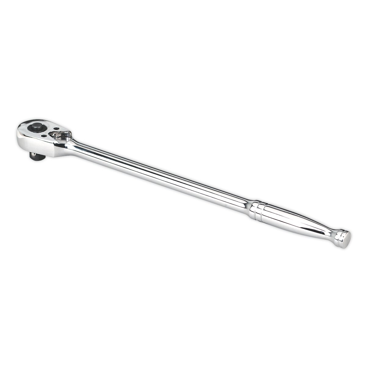 Ratchet Wrench Long Pattern 300mm 3/8"Sq Drive Pear-Head Flip Reverse