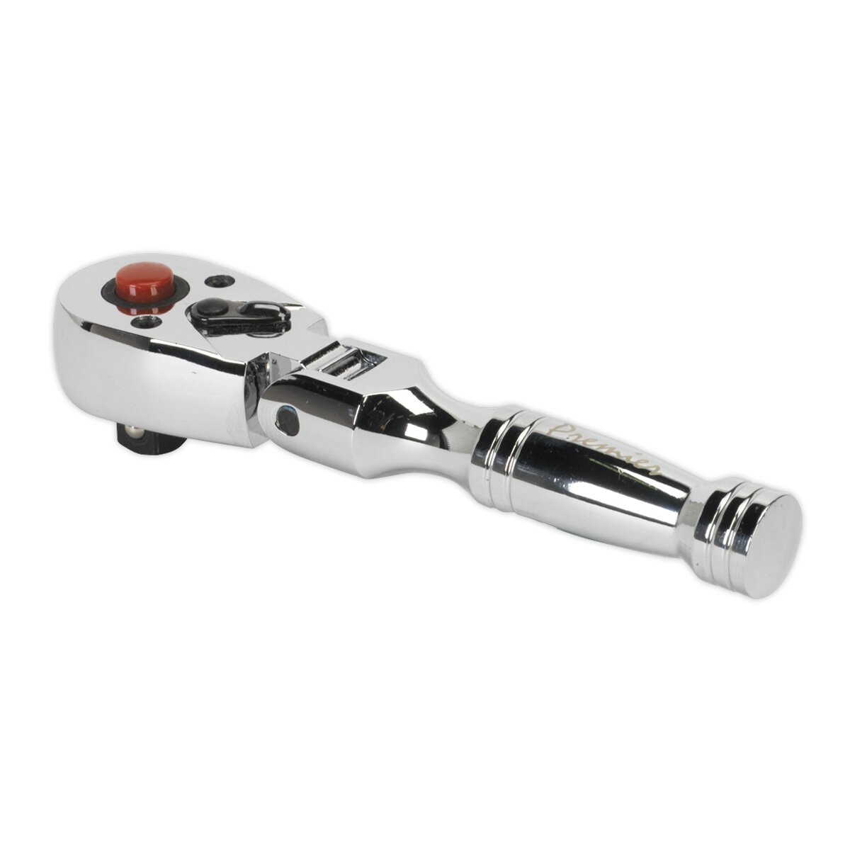 Ratchet Wrench Flexi-Head Stubby 3/8"Sq Drive