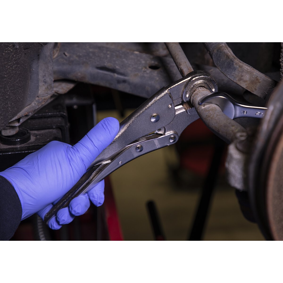 Locking Pliers Round Jaws 235mm 0-50mm Capacity