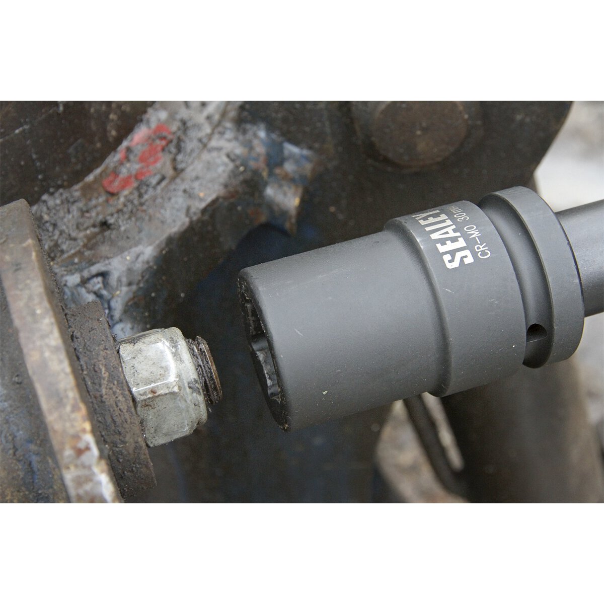 Impact Socket Set 10pc Deep 1"Sq Drive Metric/Imperial