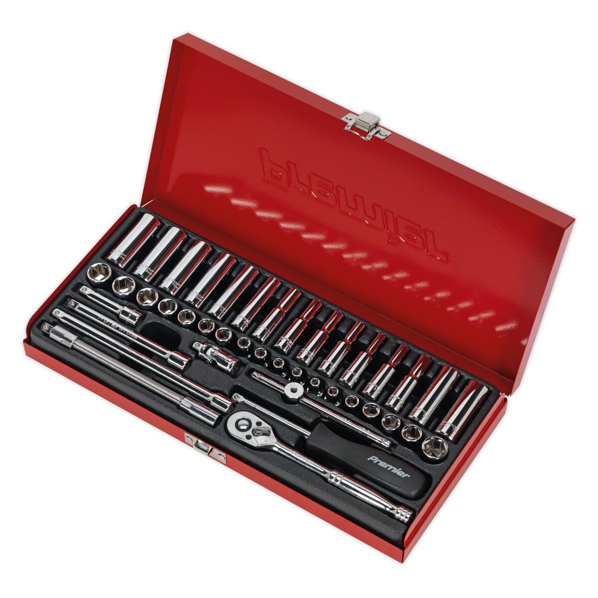 Socket Set 41pc 1/4"Sq Drive 6pt WallDrive® - Metric/Imperial