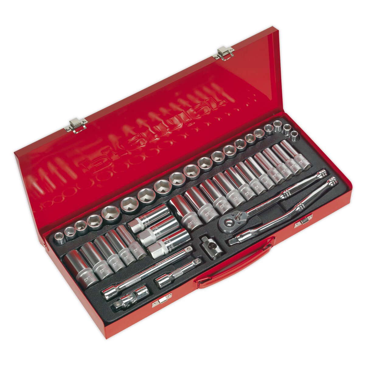 Socket Set 45pc 3/8"Sq Drive 6pt WallDrive® - Metric/Imperial