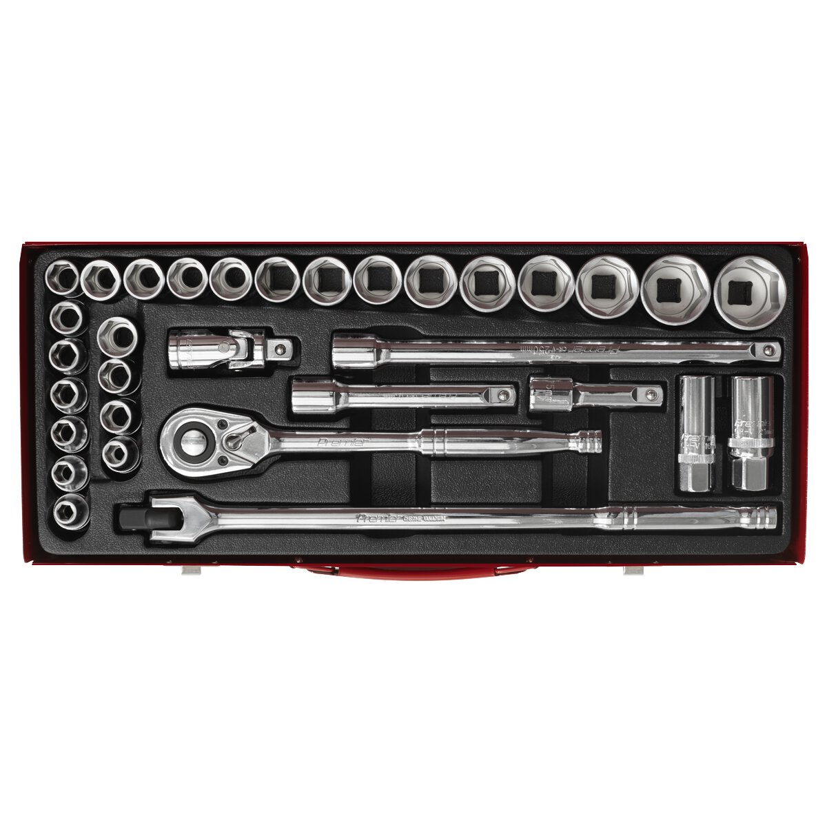 Socket Set 32pc 1/2"Sq Drive 6pt WallDrive® - Metric/Imperial