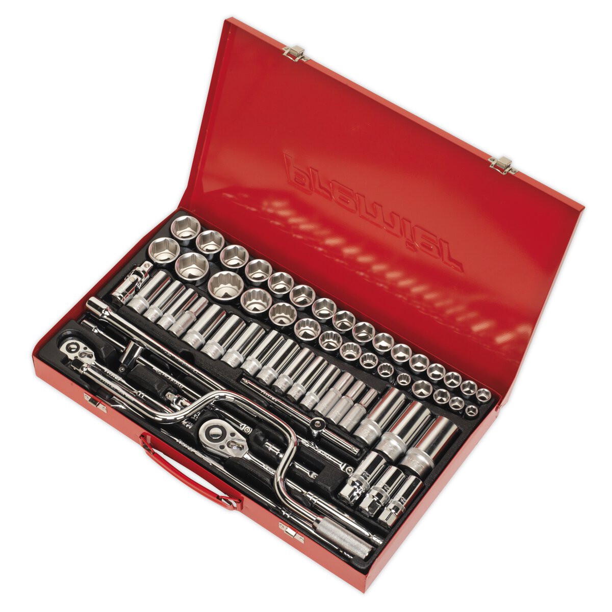 Socket Set 64pc 3/8" & 1/2"Sq Drive 6pt WallDrive® - Metric/Imperial