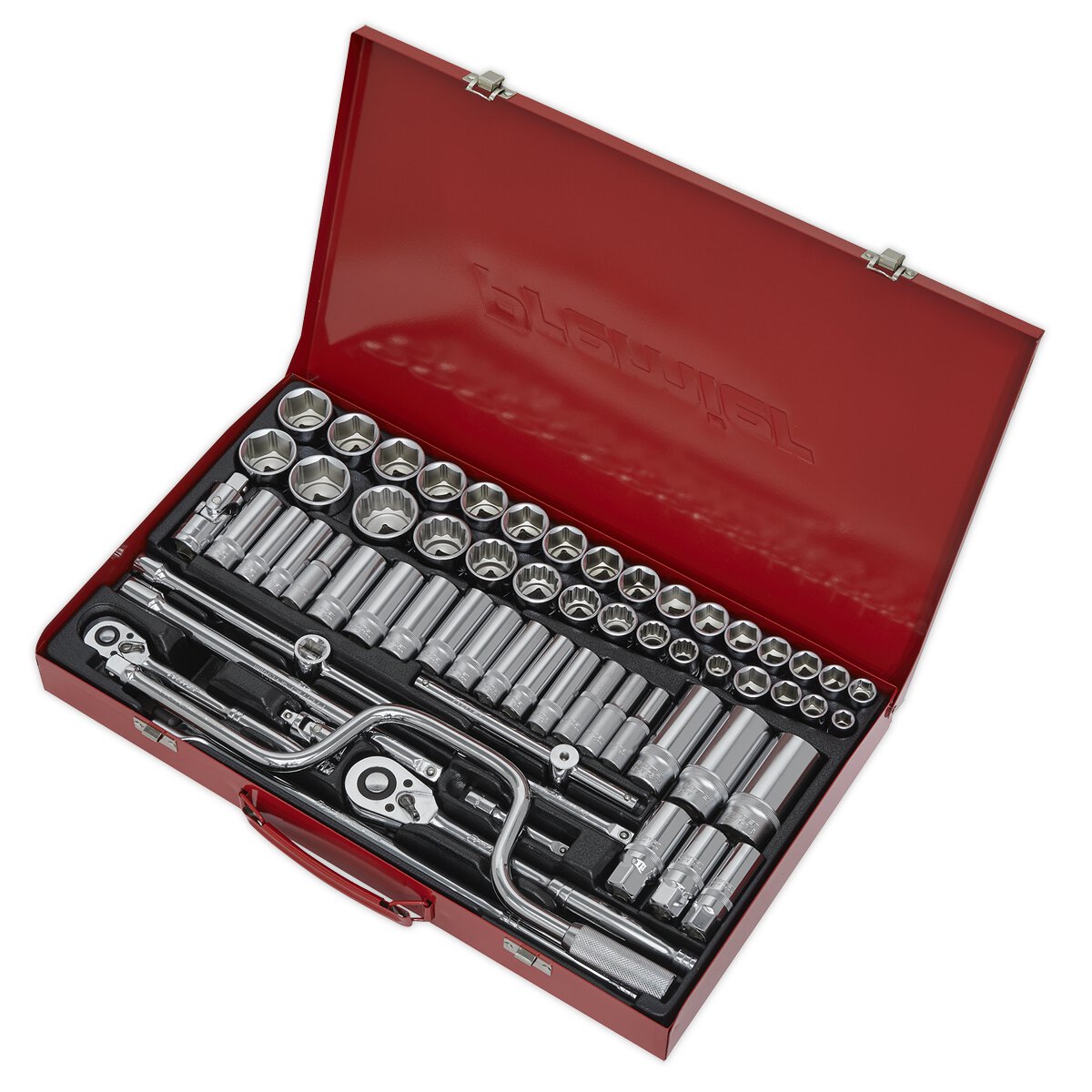 Socket Set 64pc 3/8" & 1/2"Sq Drive 6pt WallDrive® - Metric/Imperial