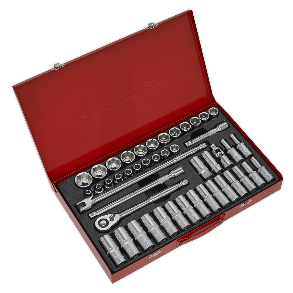 Socket Set 46pc 1/2"Sq Drive 6pt WallDrive® - Metric