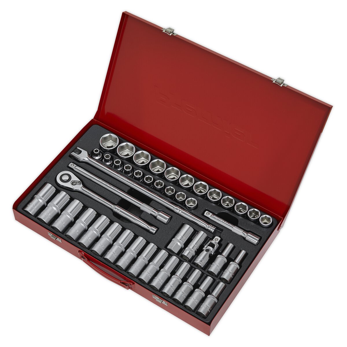 Socket Set 46pc 1/2"Sq Drive 6pt WallDrive® - Metric