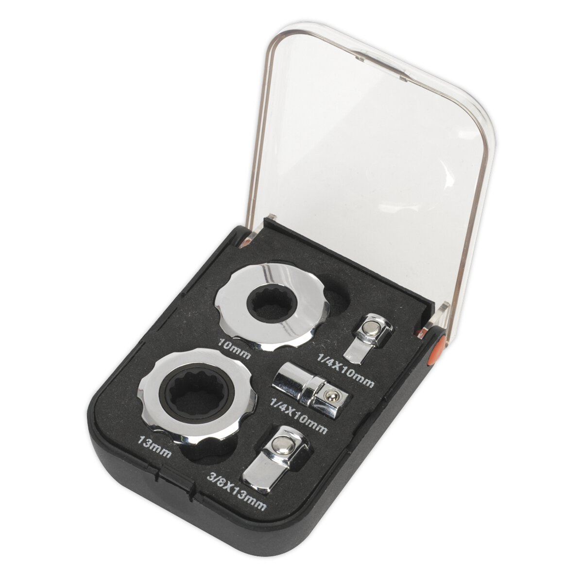 Palm Ratchet Set 5pc 1/4" & 3/8"Sq Drive