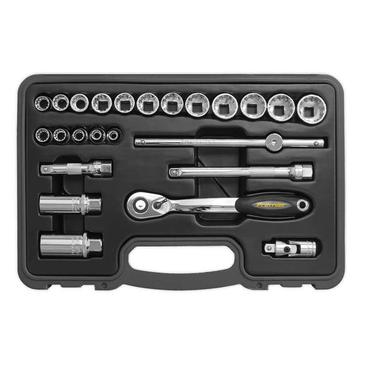 Socket Set 24pc 3/8"Sq Drive Total Drive®