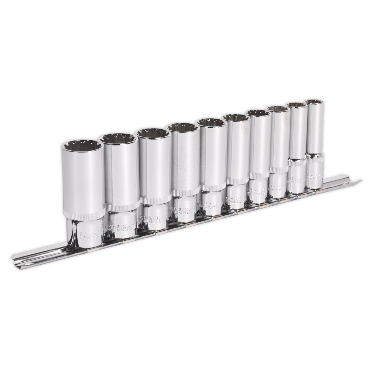 Socket Set 10pc Deep 3/8"Sq Drive Total Drive®