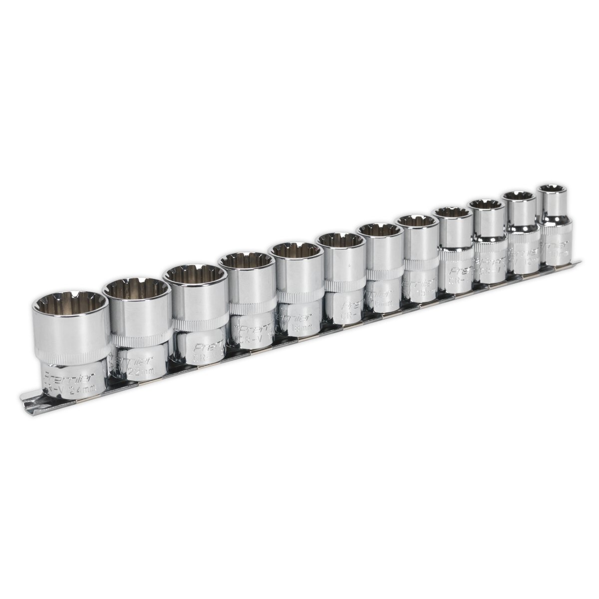 Socket Set 12pc 1/2"Sq Drive
