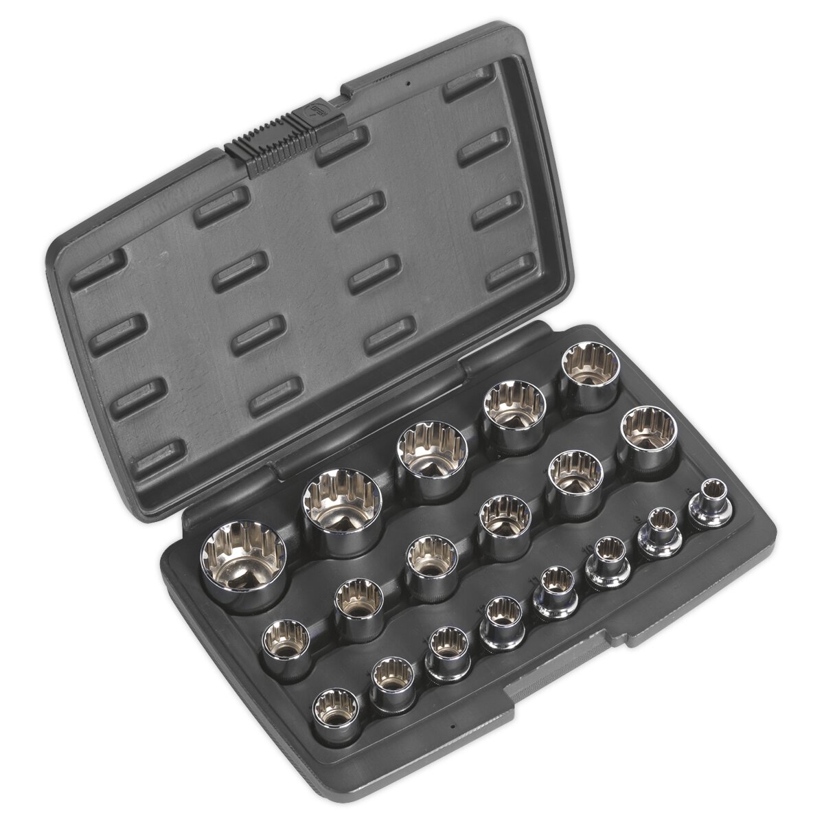 Socket Set 19pc 1/2"Sq Drive Total Drive®