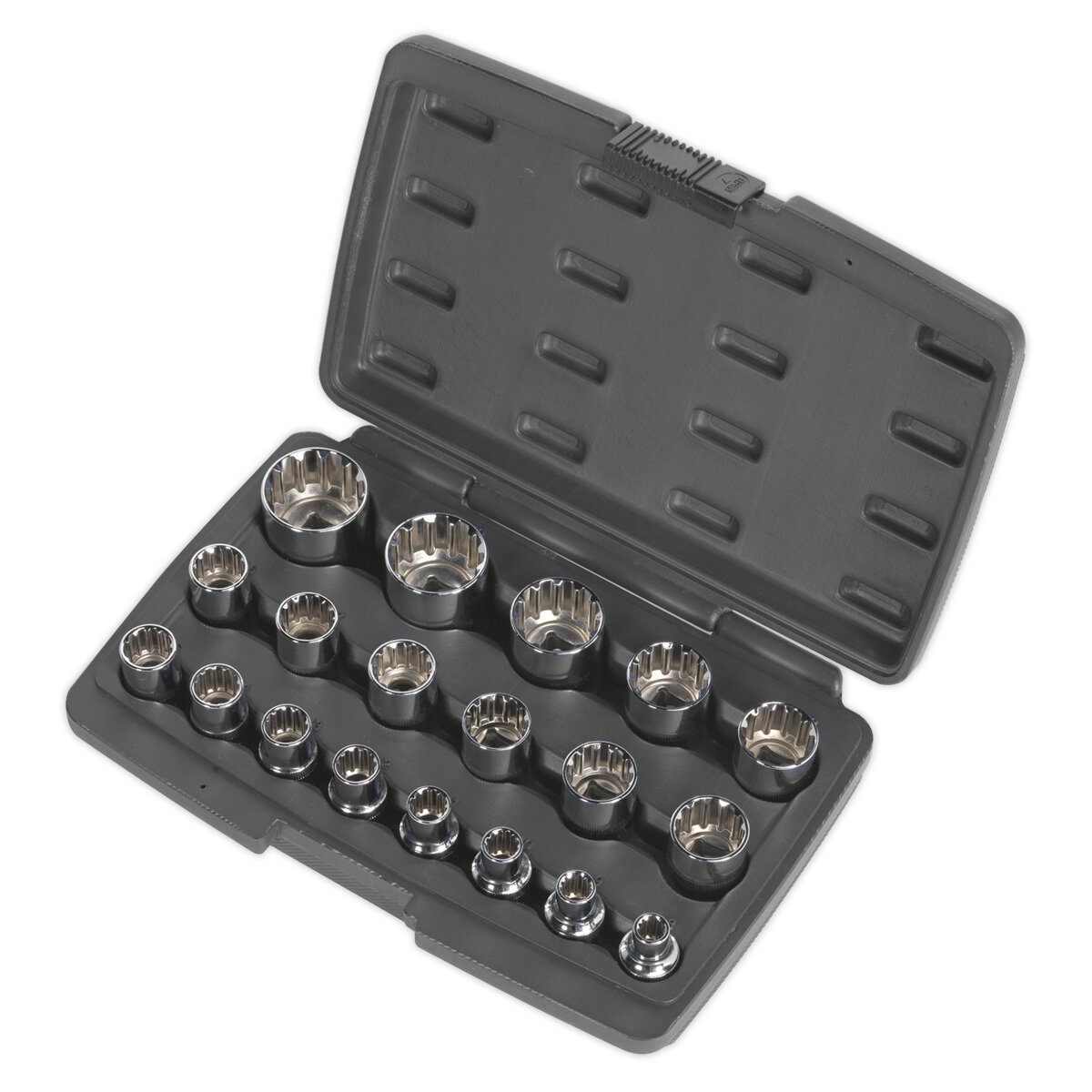 Socket Set 19pc 1/2"Sq Drive Total Drive®