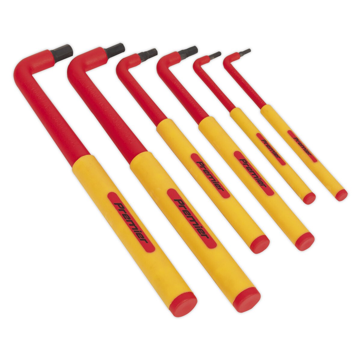 Hex Key Set 6pc Extra Long VDE