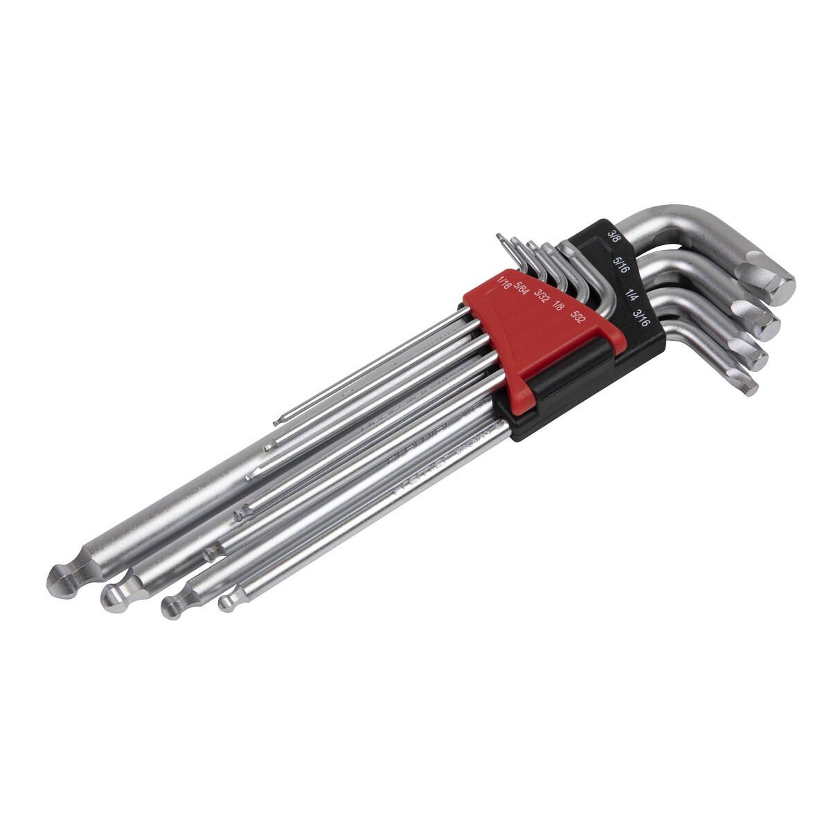 Ball-End Hex Key Set 9pc Lock-On™ Imperial