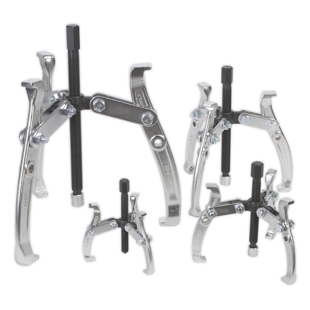 Gear Puller Set 4pc Triple Leg