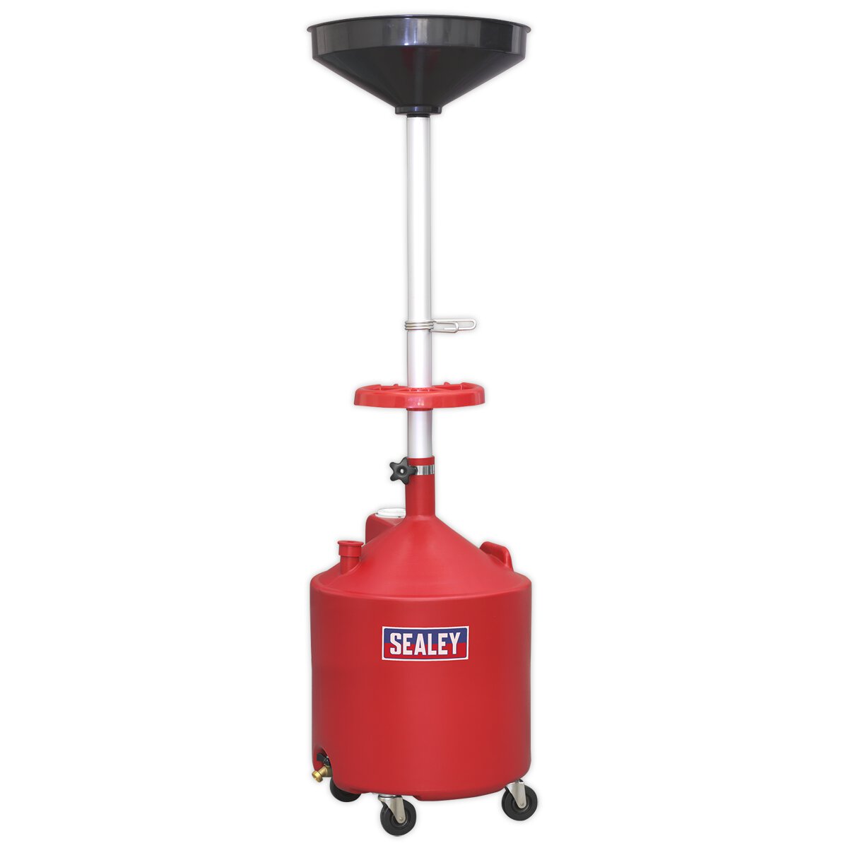 Mobile Oil Drainer 80L Gravity Discharge