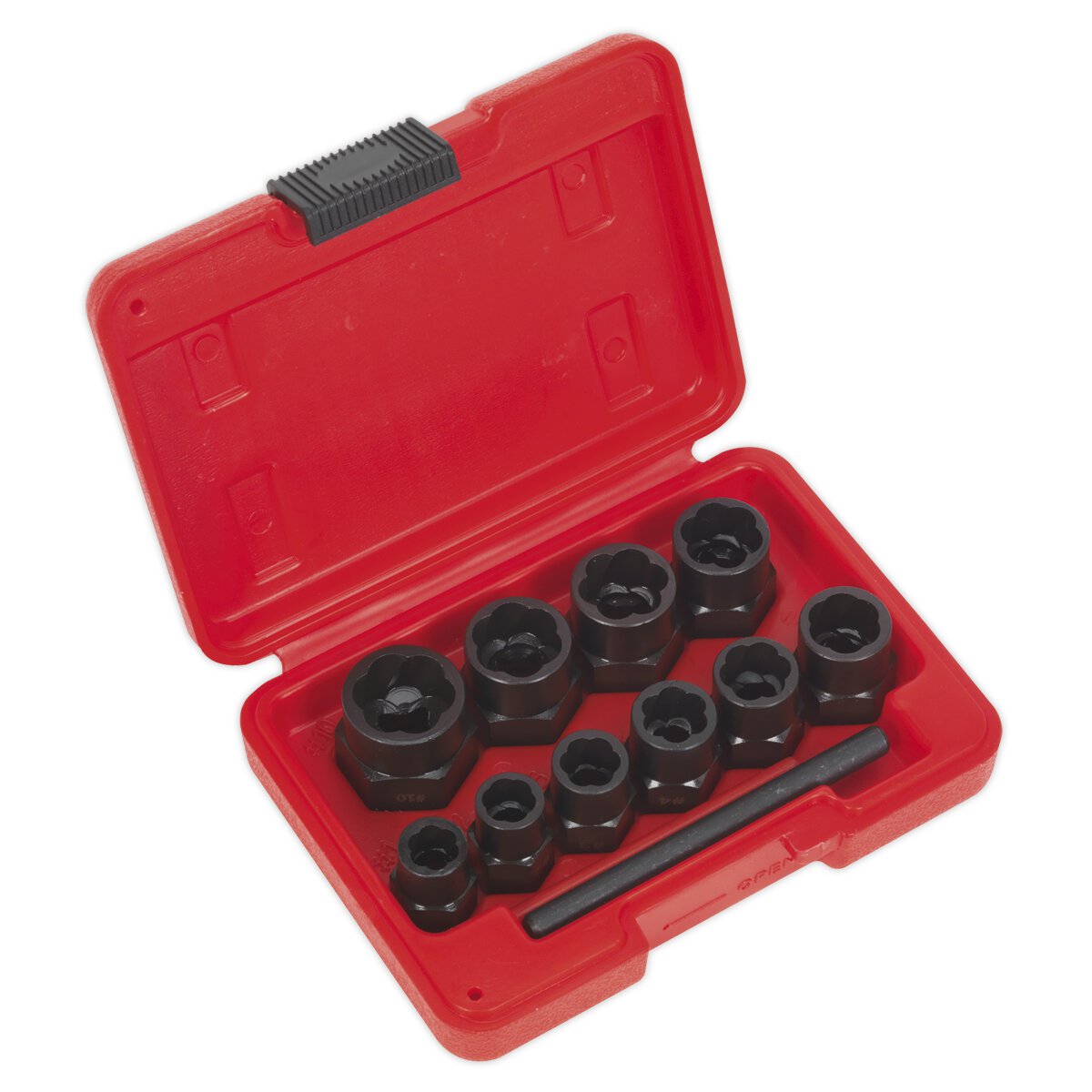 Bolt Extractor Set 11pc 3/8"Sq Drive or Spanner
