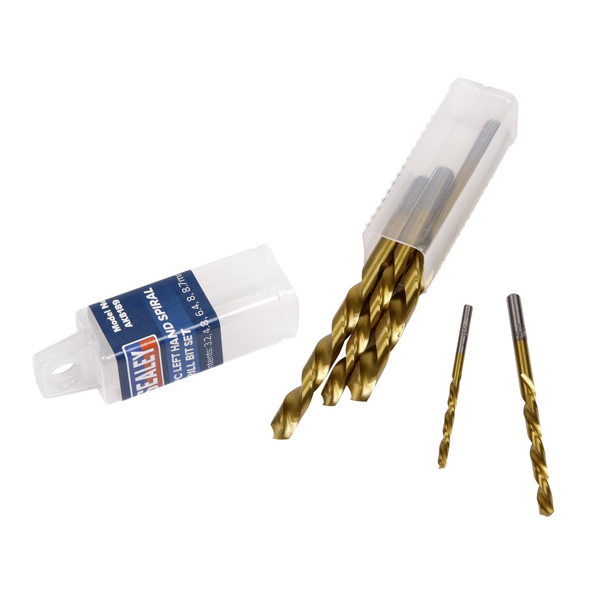 Left Hand Spiral Drill Bit Set 5pc Building Materials Online