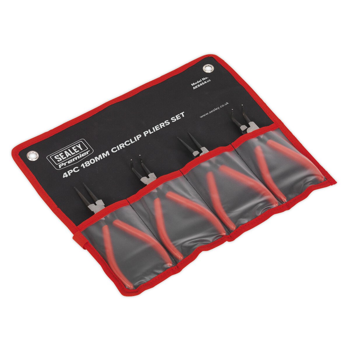 Circlip Pliers Set 4pc 180mm