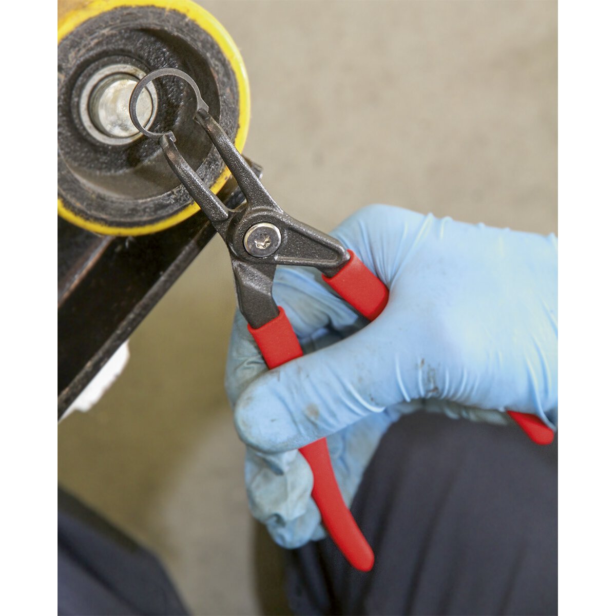 Circlip Pliers External Bent Nose 170mm