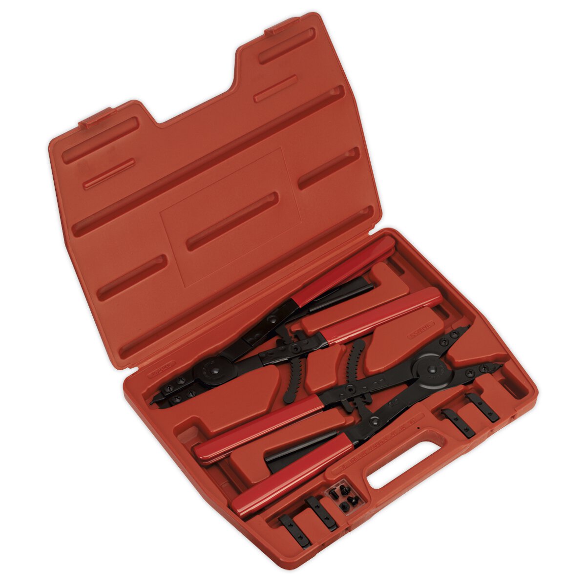 Circlip Pliers Set Internal/External 400mm Heavy-Duty