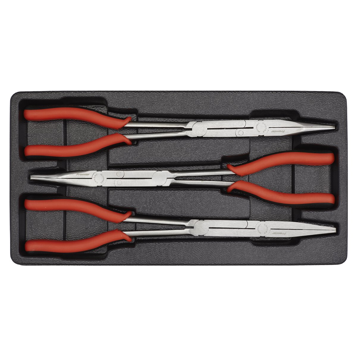 Double Joint Pliers Set 3pc Long Reach 335mm