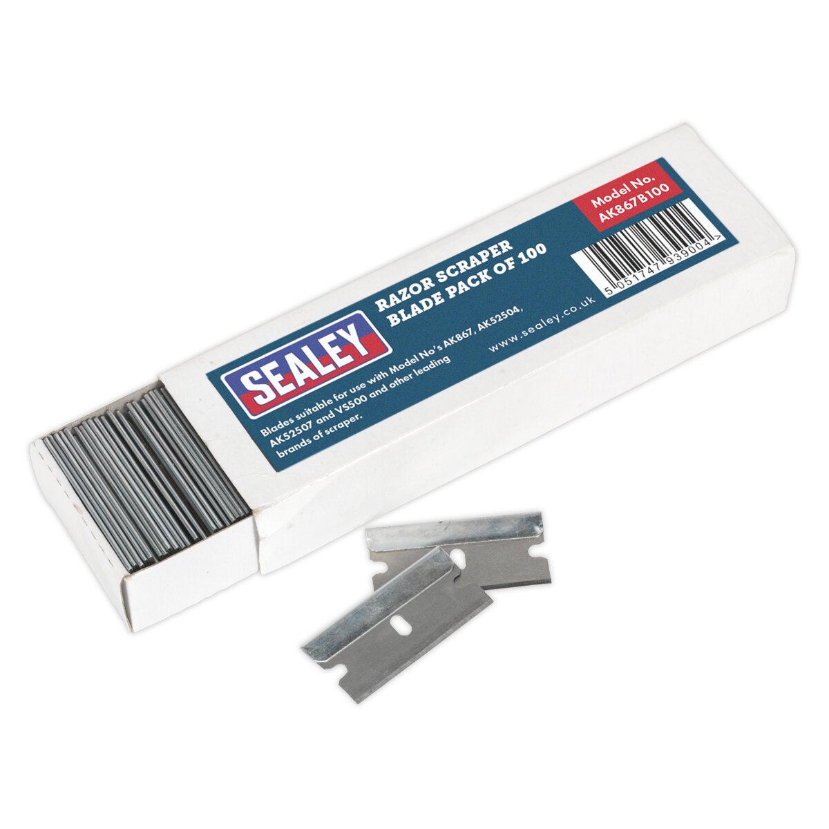 Razor Scraper Blade Pack of 100
