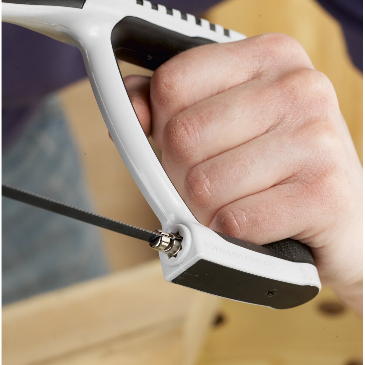 Mini Hacksaw with Adjustable Blade 150mm