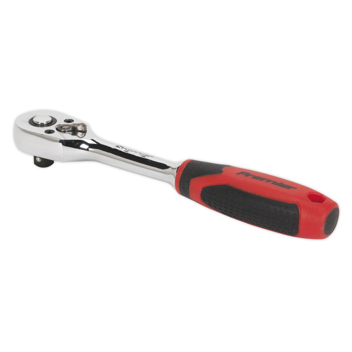 Ratchet Wrench 1/4"Sq Drive Pear-Head Flip Reverse
