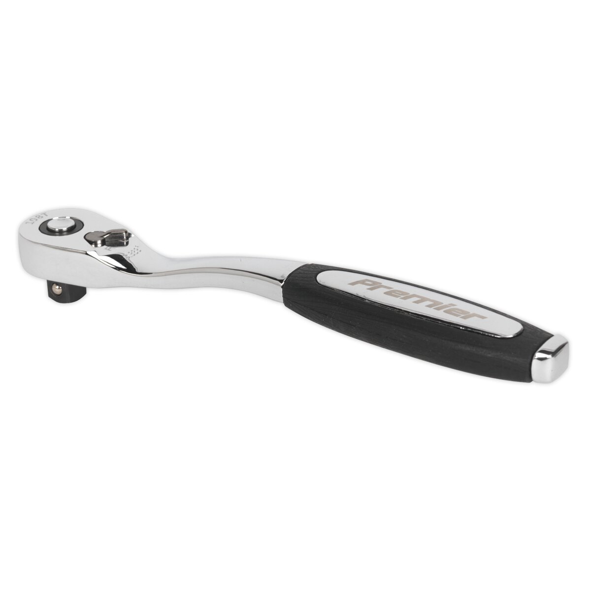 Ratchet Wrench 3/8"Sq Drive Offset Pear-Head with Flip Reverse