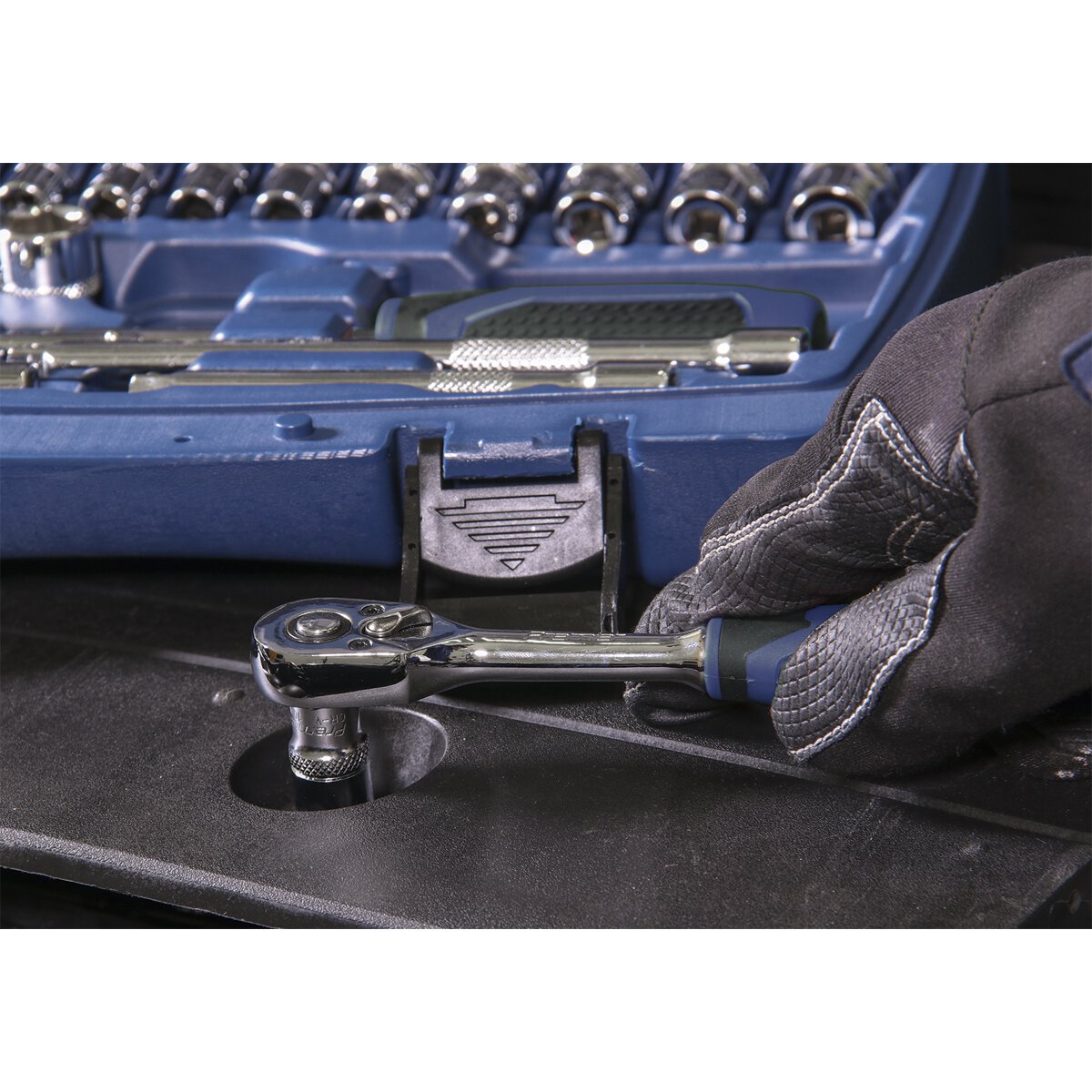 Socket Set 33pc 1/4"Sq Drive 6pt WallDrive® Metric