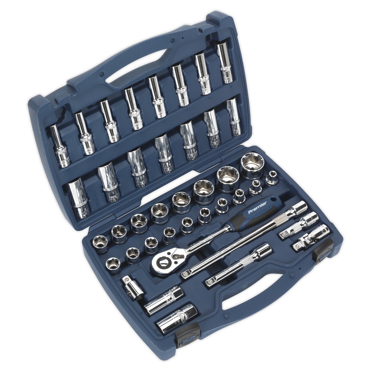 Socket Set 41pc 1/2"Sq Drive WallDrive® Metric