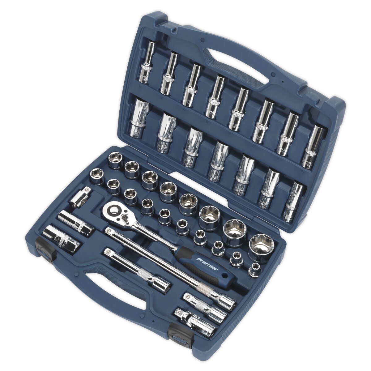 Socket Set 41pc 1/2"Sq Drive WallDrive® Metric