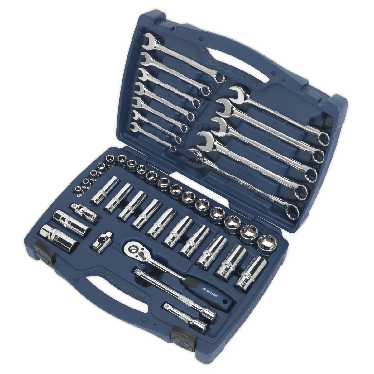 Socket & Spanner Set 46pc 3/8"Sq Drive WallDrive® Metric