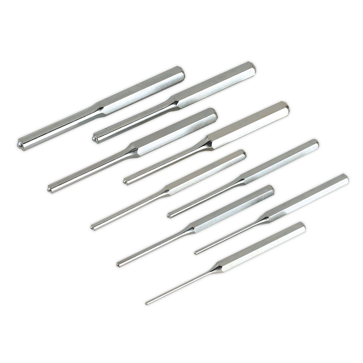 Roll Pin Punch Set 9pc 3-12mm Metric