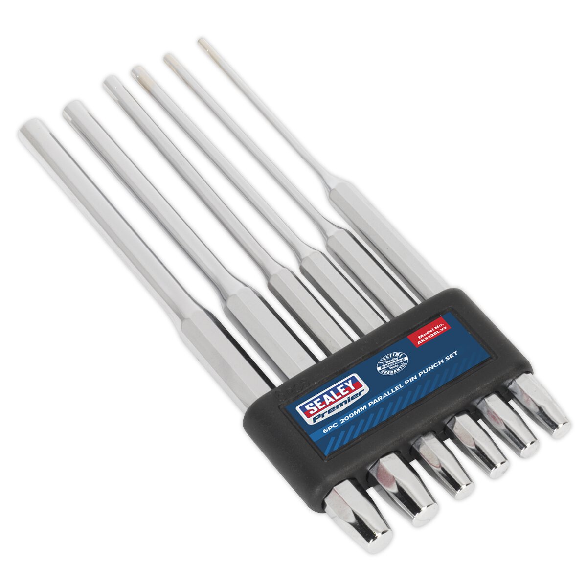 Parallel Pin Punch Set 6pc 200mm