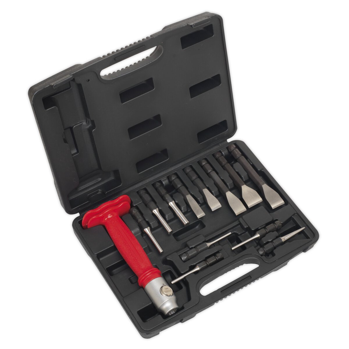 Interchangeable Punch & Chisel Set 13pc