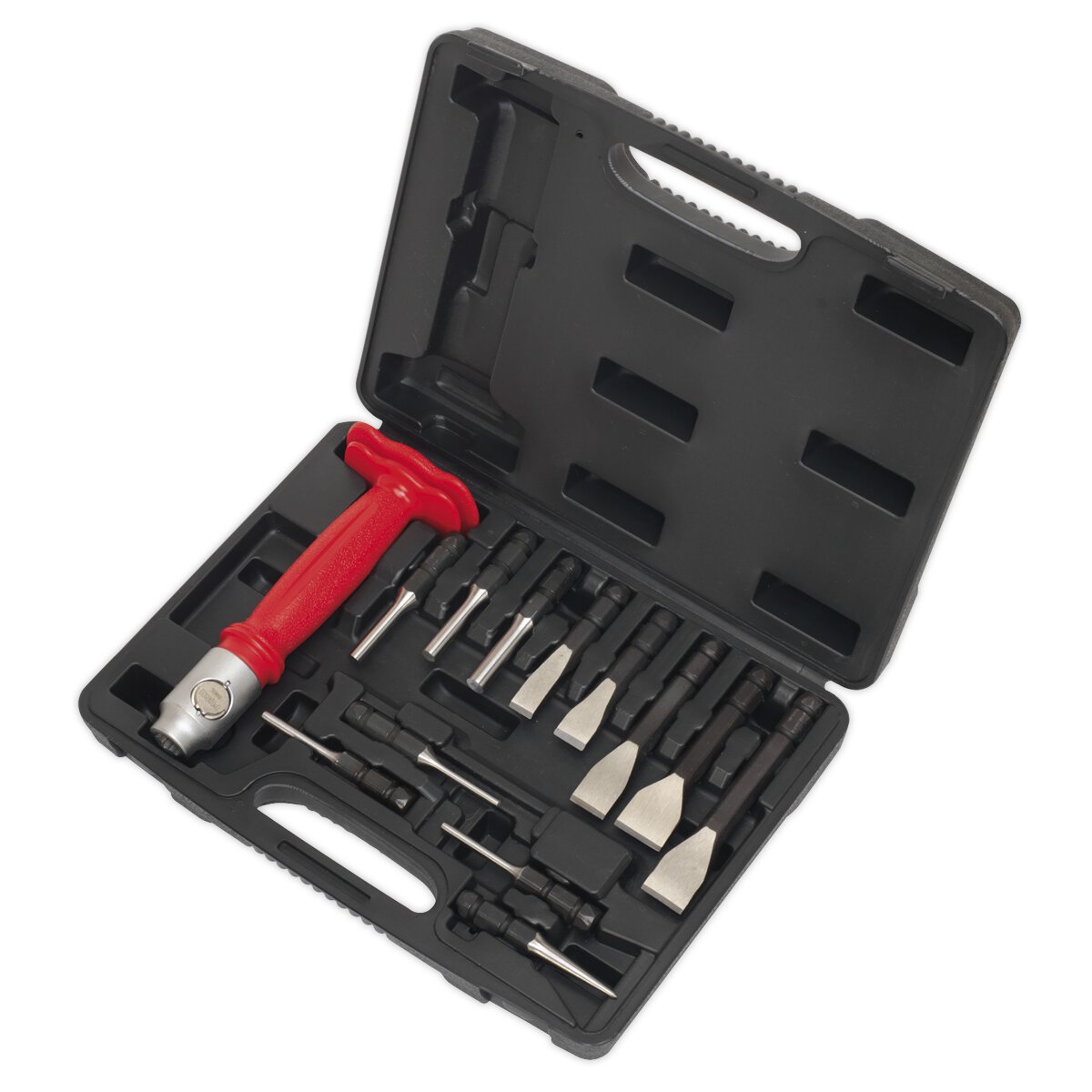 Interchangeable Punch & Chisel Set 13pc