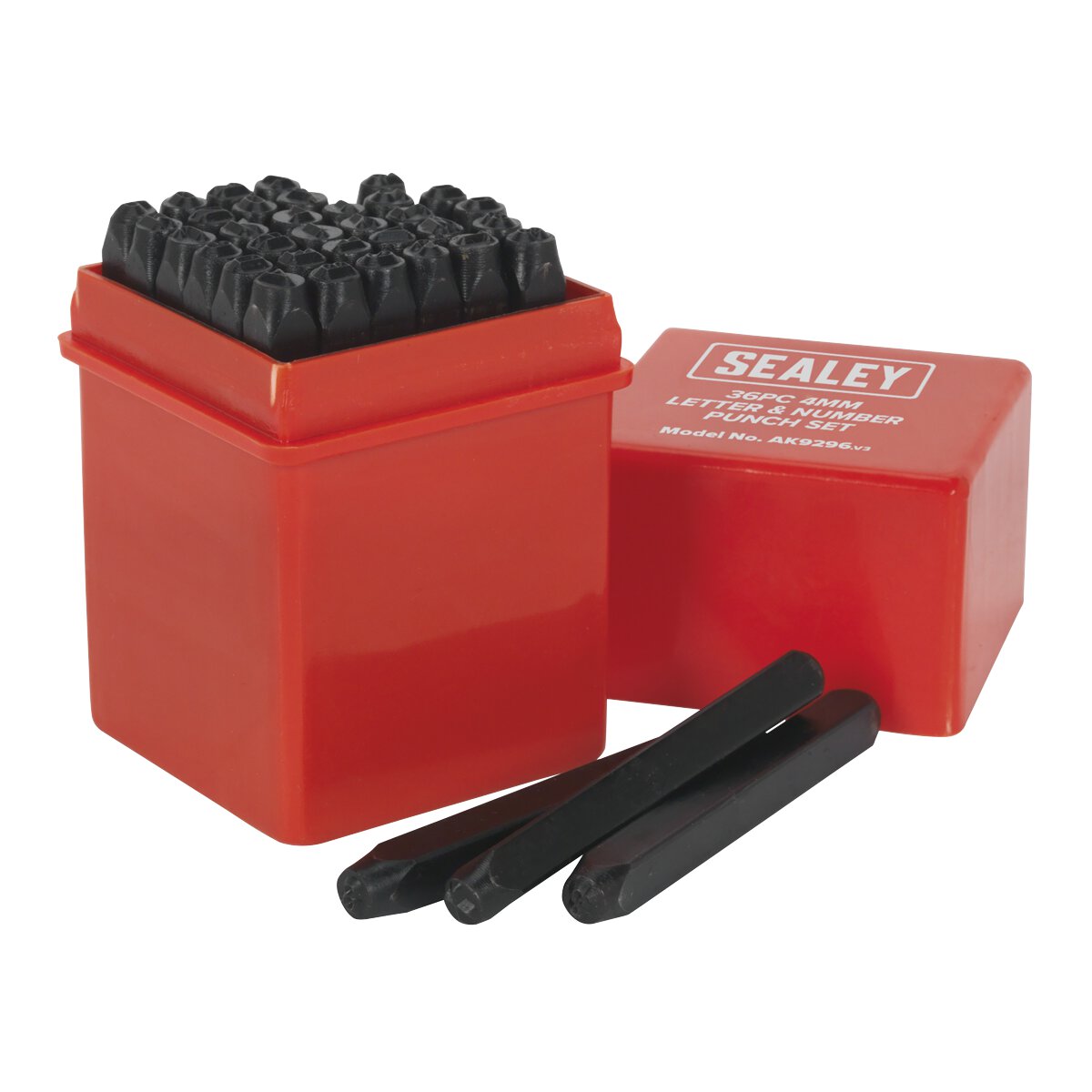 Letter & Number Punch Set 36pc 4mm